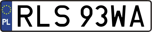 RLS93WA
