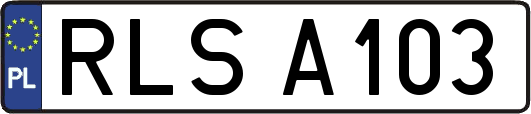RLSA103