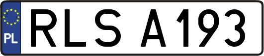 RLSA193