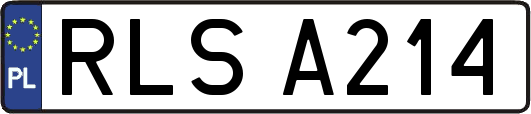 RLSA214