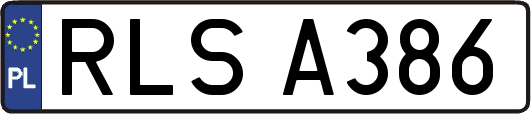 RLSA386