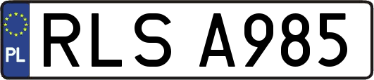 RLSA985