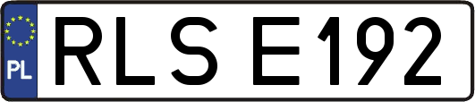 RLSE192