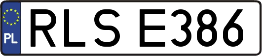 RLSE386