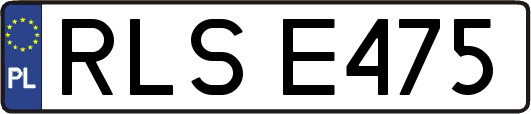 RLSE475