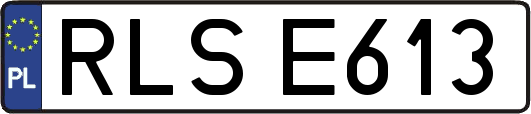 RLSE613