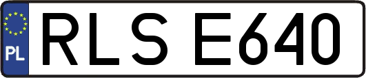 RLSE640