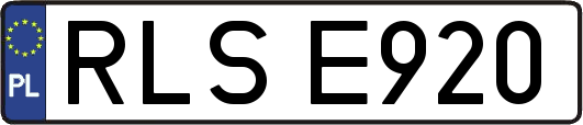 RLSE920