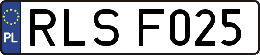 RLSF025