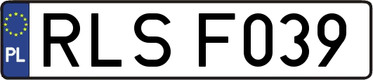 RLSF039