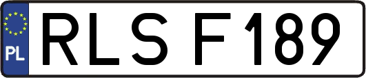 RLSF189