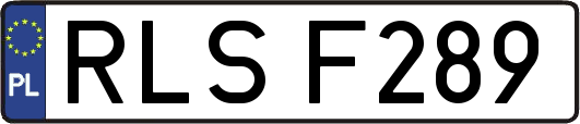 RLSF289
