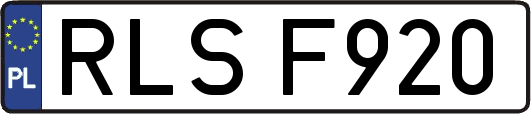 RLSF920
