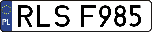 RLSF985