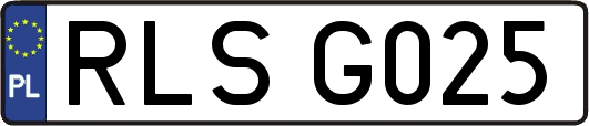 RLSG025