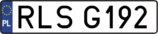 RLSG192