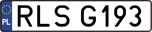 RLSG193