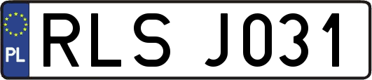 RLSJ031