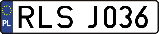 RLSJ036