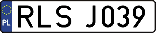 RLSJ039