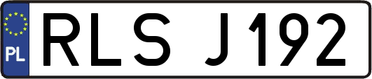 RLSJ192