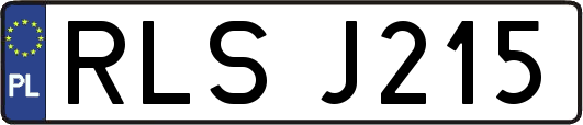 RLSJ215