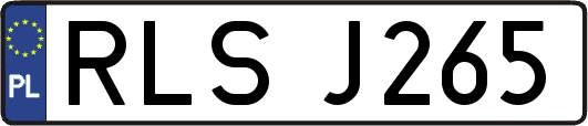 RLSJ265