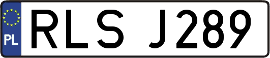 RLSJ289