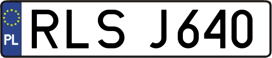 RLSJ640
