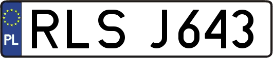 RLSJ643