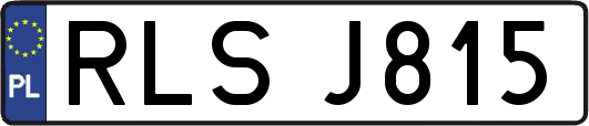 RLSJ815