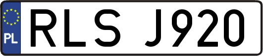 RLSJ920
