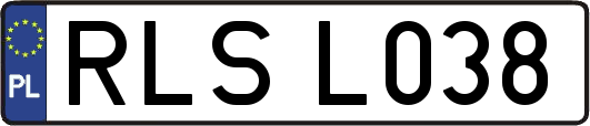 RLSL038