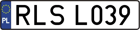 RLSL039