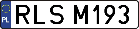 RLSM193