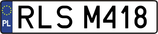 RLSM418