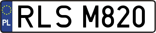 RLSM820
