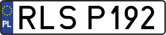 RLSP192