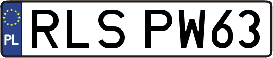 RLSPW63