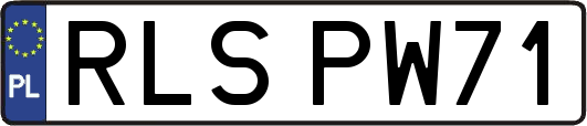 RLSPW71