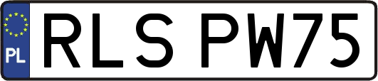 RLSPW75