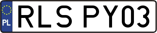 RLSPY03
