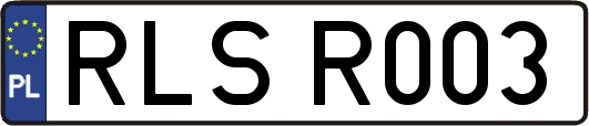 RLSR003