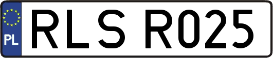 RLSR025