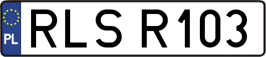 RLSR103