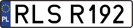 RLSR192