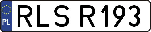 RLSR193