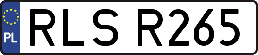 RLSR265