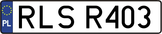 RLSR403