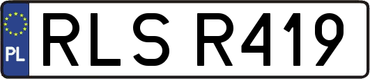 RLSR419